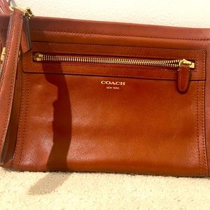 Coach Leather Wristlet / Clutch